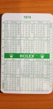 Rolex Calendar 1974/1975 green model in good condition picture
