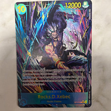Bandai One Piece CCG Rocks.D.Xebec OP17-118 EN Alt Art Holo Secret Rare picture