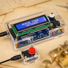 DIY Morse Code Decoder Kit with LCD picture
