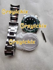 DIY SET for SUB R 3235 watch case + dial + hands + Strap sapphire 41mm picture