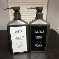 2 PACK Guild + Pepper Warm Oak Shampoo & Conditioner Combo Set Bundle 360ml New picture