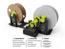 Motorized UPGRADED Universal 3D Filament Respooler/Spooler - Pre-assembled picture