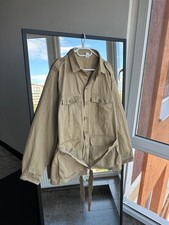 Vintage USA Army Military Belted Jacket 1960s Sz XL  picture