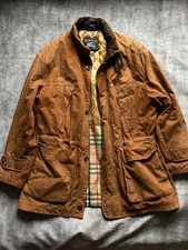 Original vintage Burberrys real leather jacket with lining picture