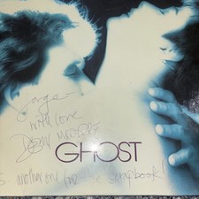 Demi Moore Signed Ghost Laserdisc Swayze , Whoopi Goldberg LEGEND RAD picture