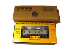 Lot of 2 New MTH Club Rail King 027 Fright Cars RRC-2002 & 30-7423 picture