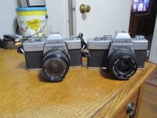2 - MINOLTA SRT 100 35MM FILM CAMERA'S - CLEAN - NOT TESTED -  picture