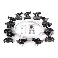 Dayton 33N213 Festoon System Kit, 1/4 In Rope, L 60 Ft picture