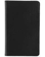 Day-Timer Antique Vinyl Open Style Planner Wallet, Black, Pocket 3-1/2