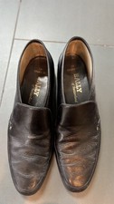 Bally Mens Black Leather Loafer, Size 9-1/2 picture
