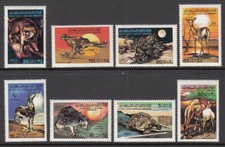 Libya Scott # 797 - 804 Animals - Mint Never Complete Topicals Set picture