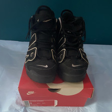 Nike Air More Uptempo Mid Top Lace Up Sneakers Black/White Men 414962-002 2016 picture