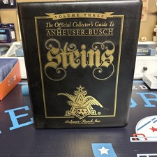 Official Collectors Guide To Anheuser Busch Steins Vol 3 1998 vintage  picture