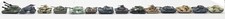Vintage Galoob Micro Machines Military Tank 14pc Lot CyberForce Abrams picture