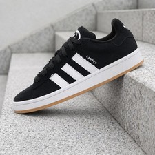 adidas Campus 00s Black White Gum HQ6638 GS New picture