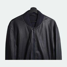 Z Zegna Men's leather jacket Jacket Size XL picture
