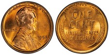 1952 P D S VERY NICE   RED  UNCIRCULATED  LINCOLN CENTS (3 COINS) picture