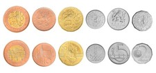 Czech Republic 1 Koruna - 50 Korun, 6 Pieces Set, 1993-2025, KM #1-9, Mint picture
