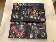 VTG- LEGO TECHNIC (8868) + LEGO 8838 + LEGO 8044 Original Boxes - Not Complete picture