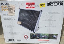 Thunderbolt 100W Monocrystalline 12V DC Off-Grid Rigid Solar Panel picture