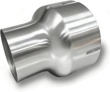 Universal T304 Stainless ID 2.5 inch to OD 4 inch Exhaust Adapter Reducer | Seam picture
