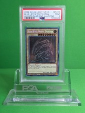 YU-GI-OH 2022 GHOST/PAST 2ND BLUE-EYES WHITE DRAGON GHOST RARE EN175 PSA 9 picture