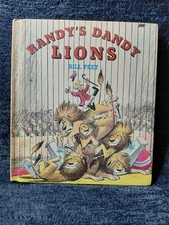 RANDY'S DANDY LIONS by Bill Peet 1964 Children Book Club Vintage  picture