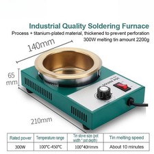 220V Mini Soldering Pot for Melting Solder, 150W/200W/250W/300W Power picture