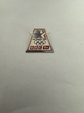 RARE Vintage 1984 Los Angeles Olympic Summer Games BBC TV Sponsor Pin VERY Shiny picture