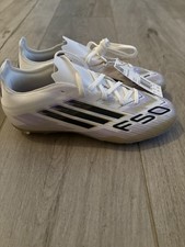 $150 Adidas F50 FG Elite Firm Ground J Junior Football Boots Mens JH7713 Sz 4 picture