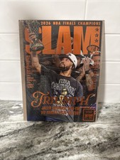 SLAM 263: NEW YORK KNICKS MAGAZINE 2026 NBA FINAL JALEN BRUNSON ORANGE METAL picture