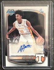 2025-26 Bowman Nate Ament #CPA-NA Chrome Auto 1st Prospect Volunteers picture