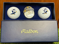 Malbon Blue Wizard Magnetic Golf Ball Marker Set w/ 2 Golf Balls picture