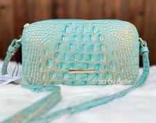 NWT Brahmin Danica Waterfall Melbourne Crossbody Leather Purse MSRP $225 picture