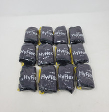 12 pairs Ansell HyFlex 11-841 Foam Nitrile Grip Work Gloves - Size 8 Medium M  picture