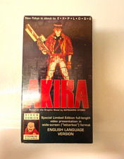 Streamline Pictures Akira VHS NTSC English Special Limited Edition Widescreen picture
