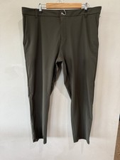 Lululemon ABC Pants Mens 40 29 Green Slim Fit Straight Leg Everyday Performance picture