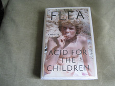 FLEA SIGNED - ACID FOR THE CHILDREN Limited First Edition RED HOT CHILI PEPPERS picture