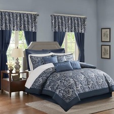 Madison Park Essentials Brystol 8/24 Piece Room Comforter All Season Bedding-Set picture