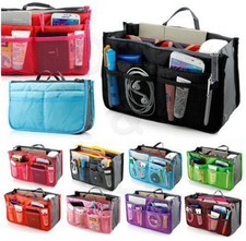2 Pack Travel Insert Handbag Purse Large Liner Organizer Tidy Bags picture