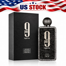 Afnan 9 PM Night Out Extrait de Parfum 3.4 oz 100ml Unisex Fragrance picture