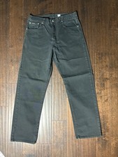 Vintage 1997 Calvin Klein Black Jeans. Waist 32 Length 31. picture