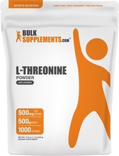 BulkSupplements L-Threonine Powder - 500mg per Serving picture