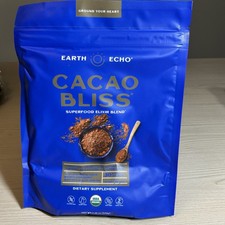 Earth Echo Cacao Bliss Superfood Elixir Blend Blue 8.46oz (240g) picture
