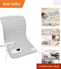 Portable Heated Blanket with Overheat Protection - 24x12 Inch Comfort picture