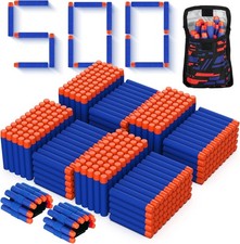 Tudaymol Nerf Bullets 500 Official Dart for N-Elite 7.2 x 1.2 cm, Blue picture