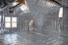 2500sqft Radiant Barrier Solar Attic Foil Reflective NASA Insulation 2x1250 perf picture