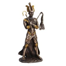 Pacific Giftware PTC 11 Inch Egyptian Osiris Mythological God Bronze Finish picture