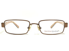 Veggie Tales Kids Eyeglasses Frames VT-3002 BROWN Rectangular Full Rim 46-16-125 picture