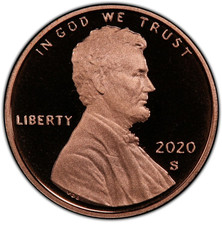 2020-S Proof Lincoln Shield Cent 1C picture